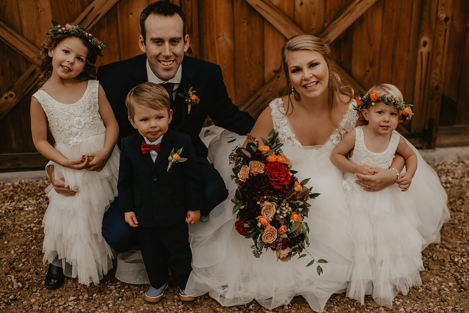 Hayley and James' Rustic Fall Wedding | Calyx Floral Design