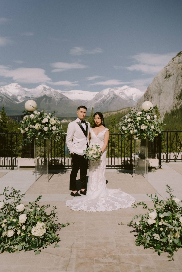 Magical Mountain Wedding couple