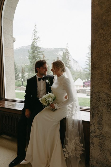 Olivia Luxe Banff Springs wedding