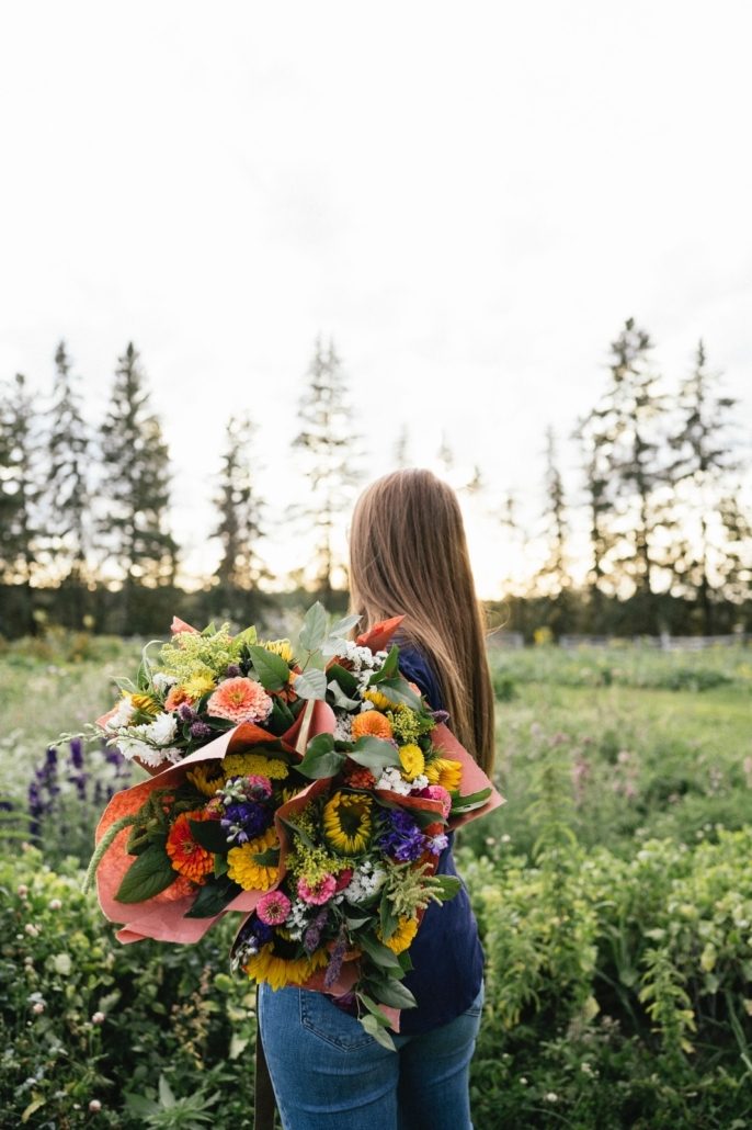 Ang with Meadow Farm Florals