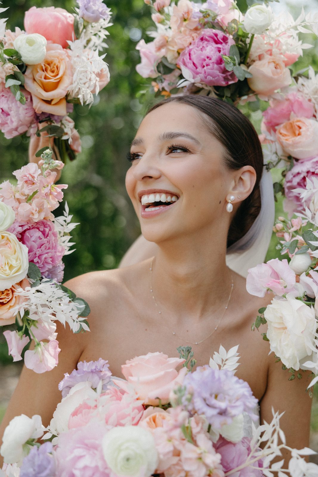 Bride with Calyx Florals