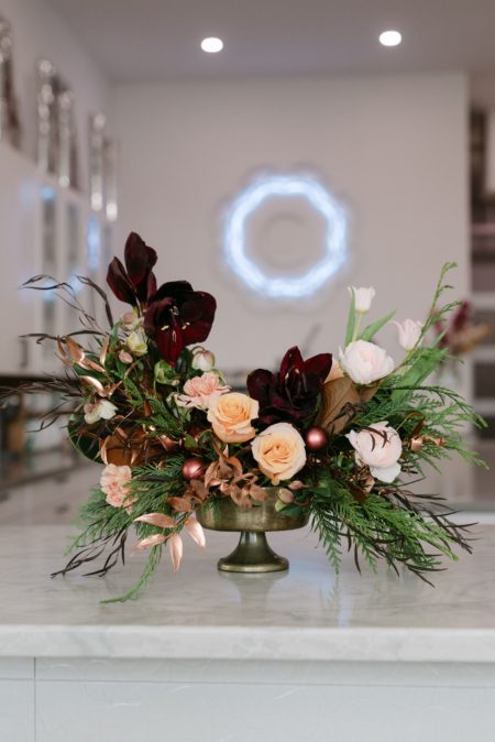 fresh flower holidayarrangement calyx floral design
