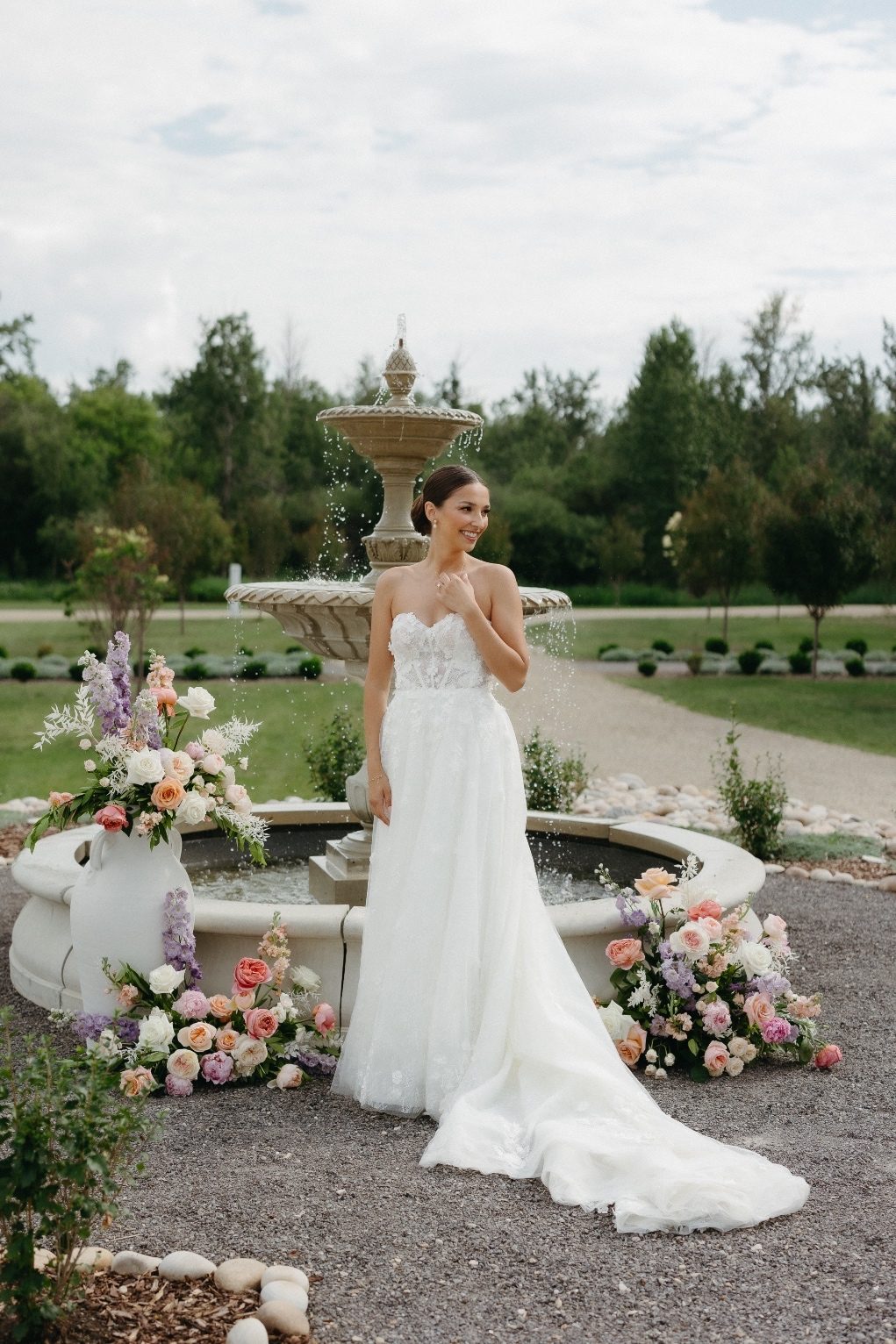 Alyssa at the Fountain
