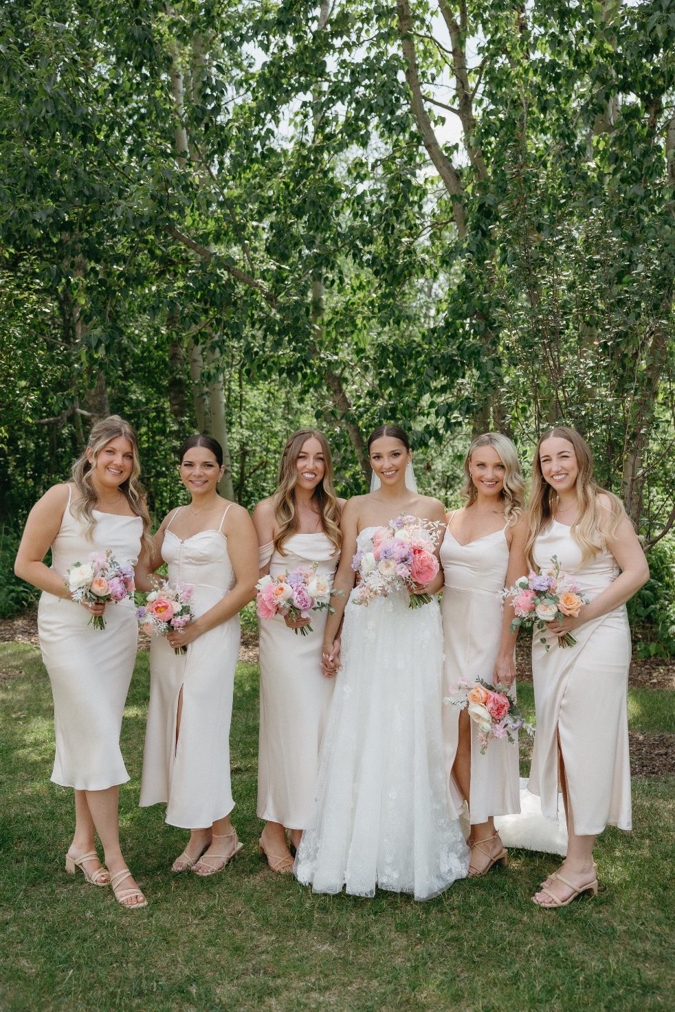 Bride + Bridesmaids