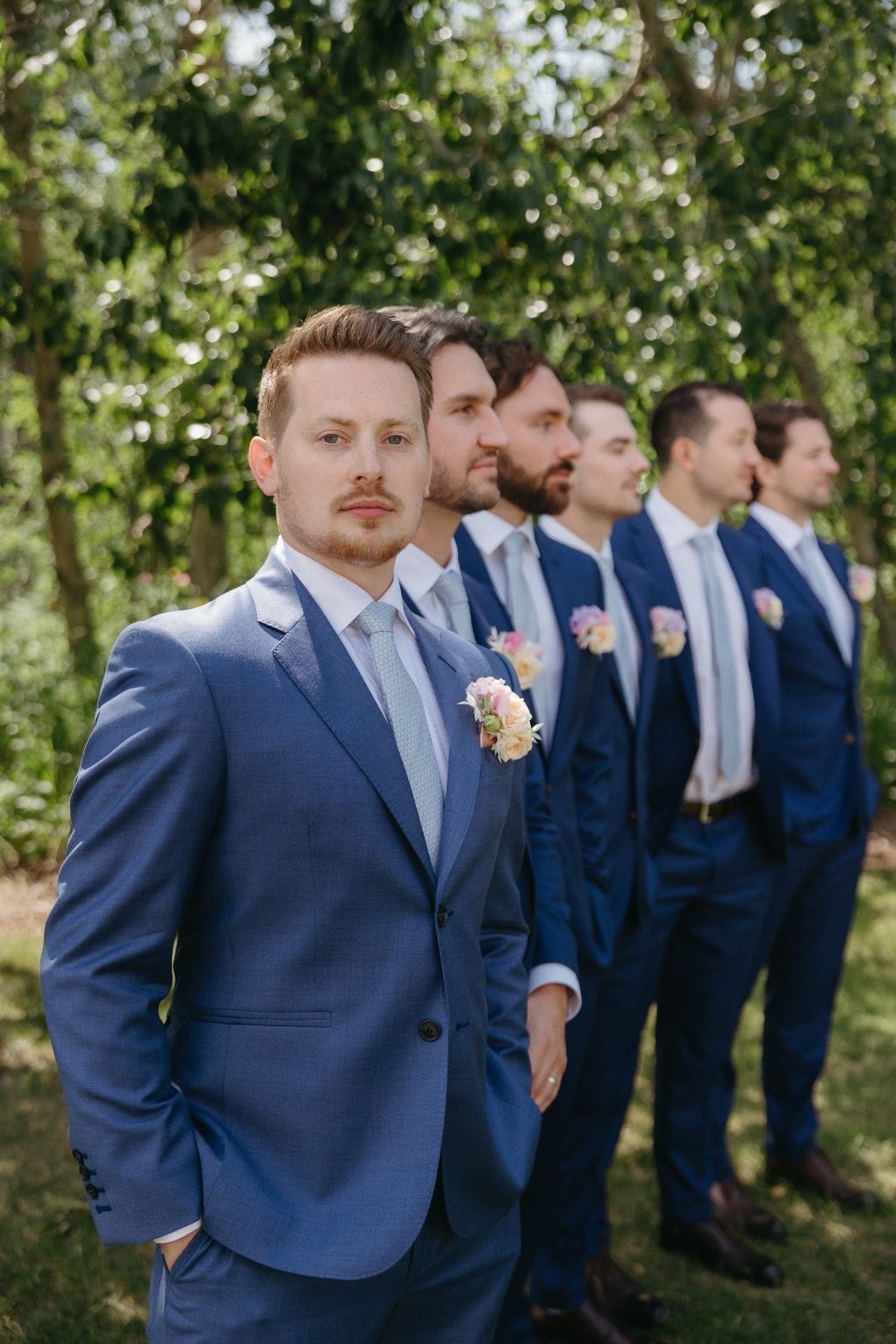 Topher + Groomsmen