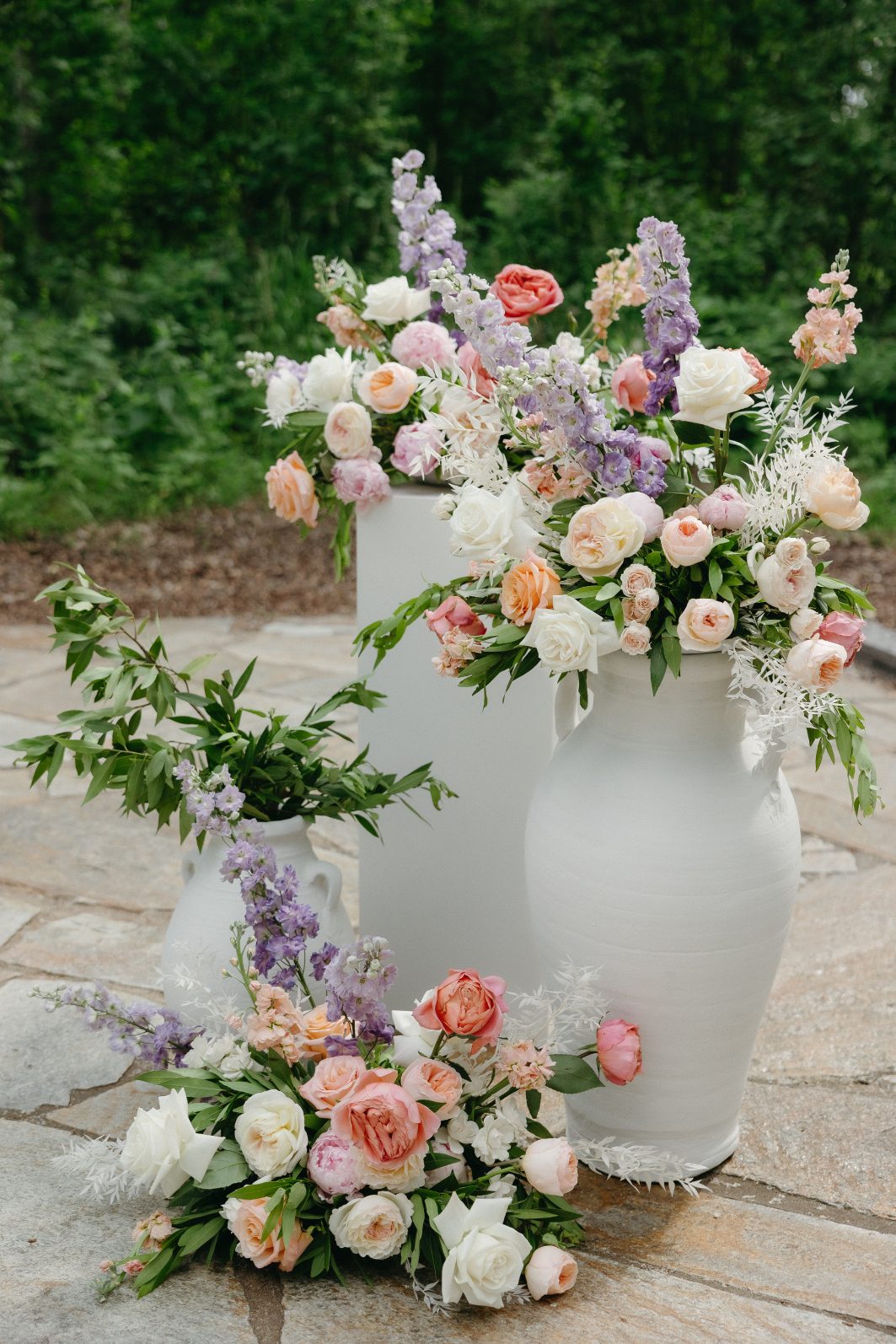 Clustered Vessels Ceremony Arrangements